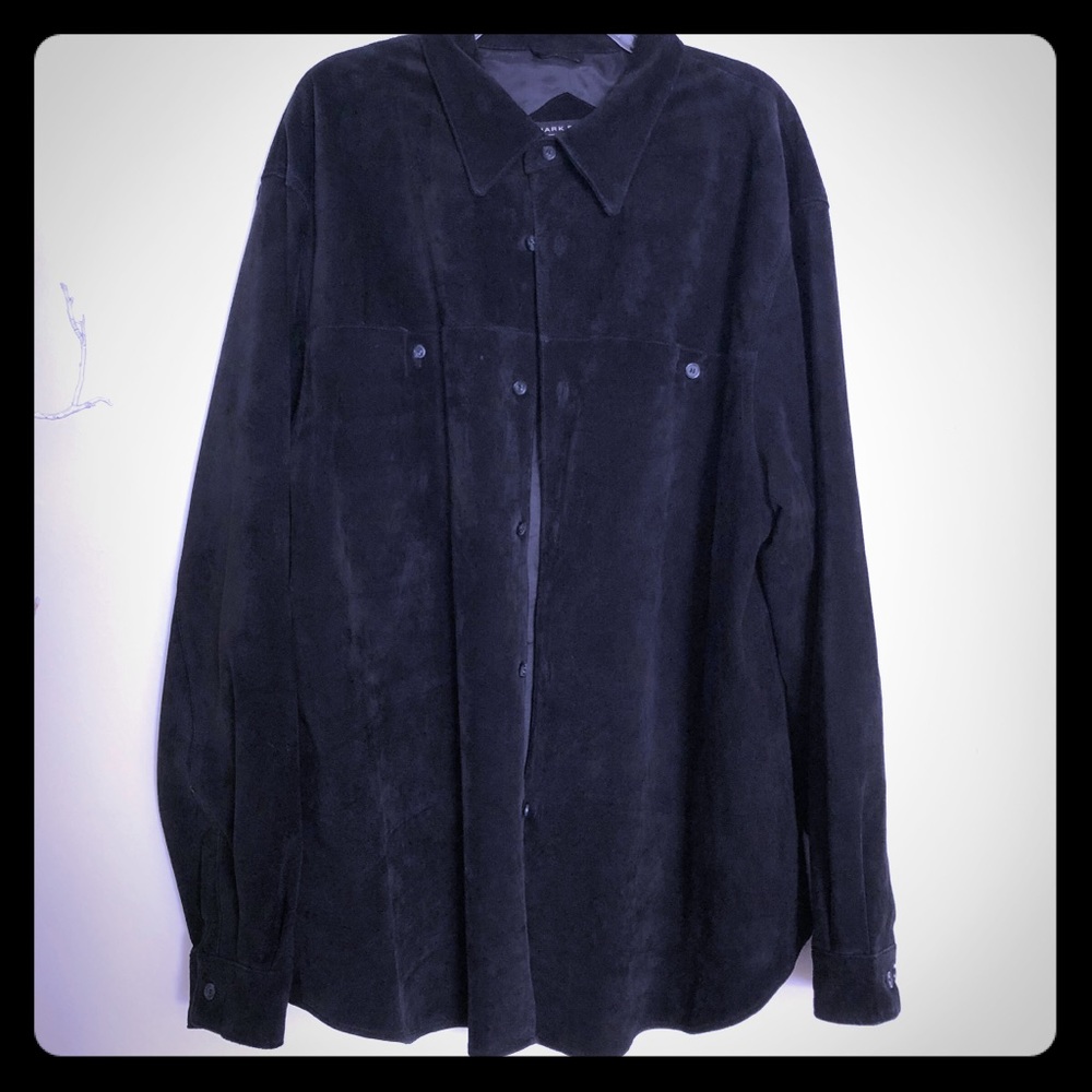 VGC!!! Mark Shale Black Suede Jacket